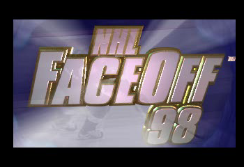NHL Faceoff 98 Title Screen